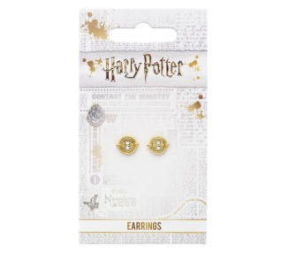 Pendientes Time Turner Gold Harry Potter