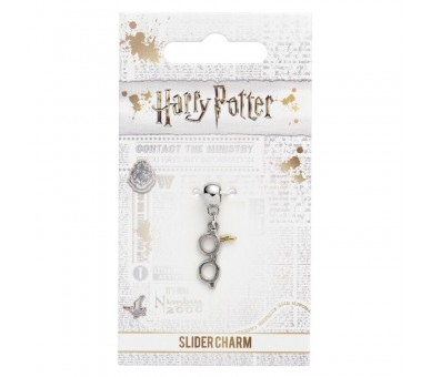 Colgante charm Bolt with Glasses Harry Potter