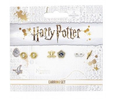 Set 3 pendientes Harry Potter surtido