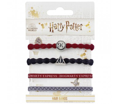 Blister 4 Cintas pelo Hogwarts Harry Potter