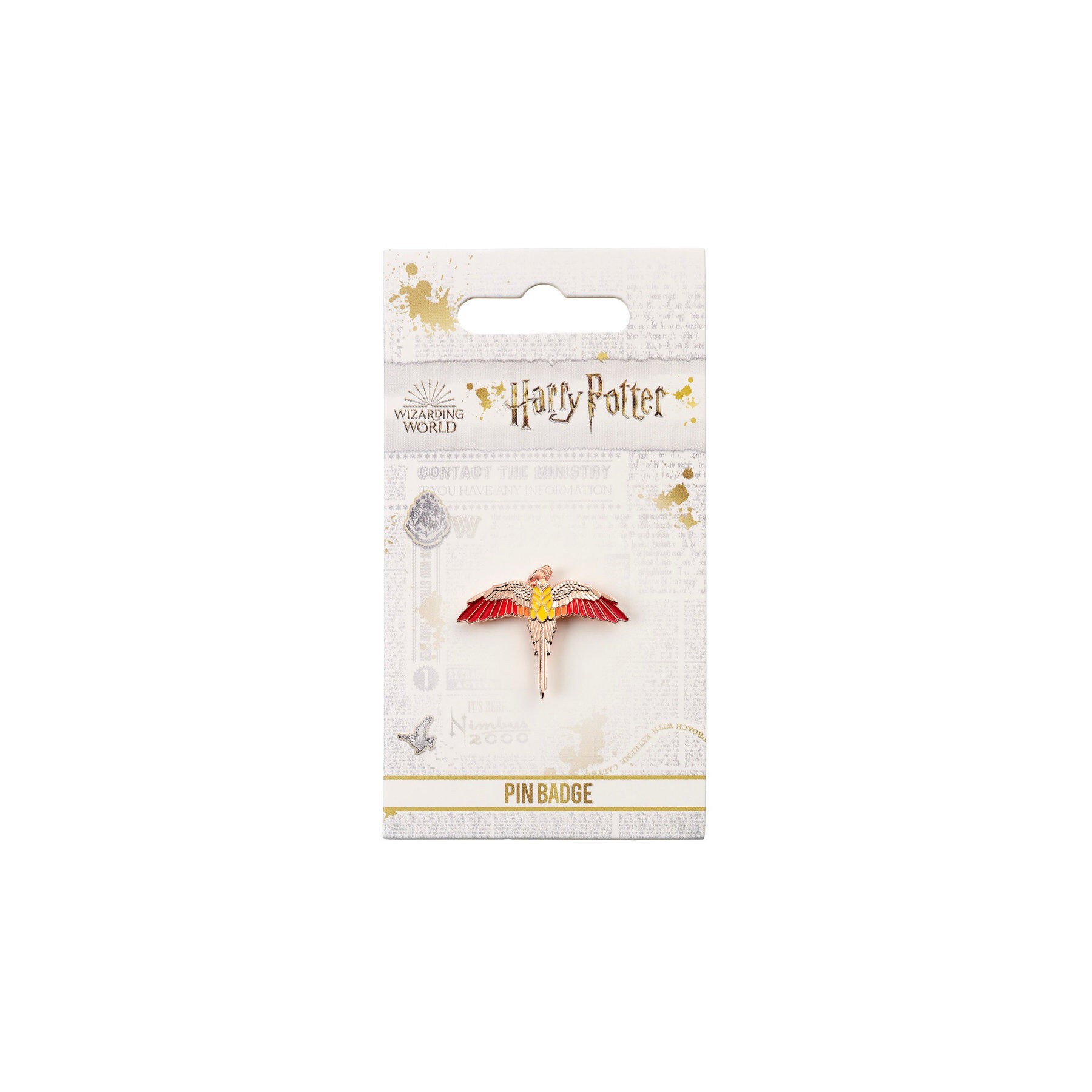 Pin Badge Fawkes Harry Potter