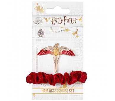 Set accesorios pelo Fawkes Harry Potter