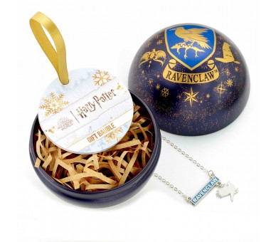 Colgante Ravenclaw + Bola de Navidad Harry Potter