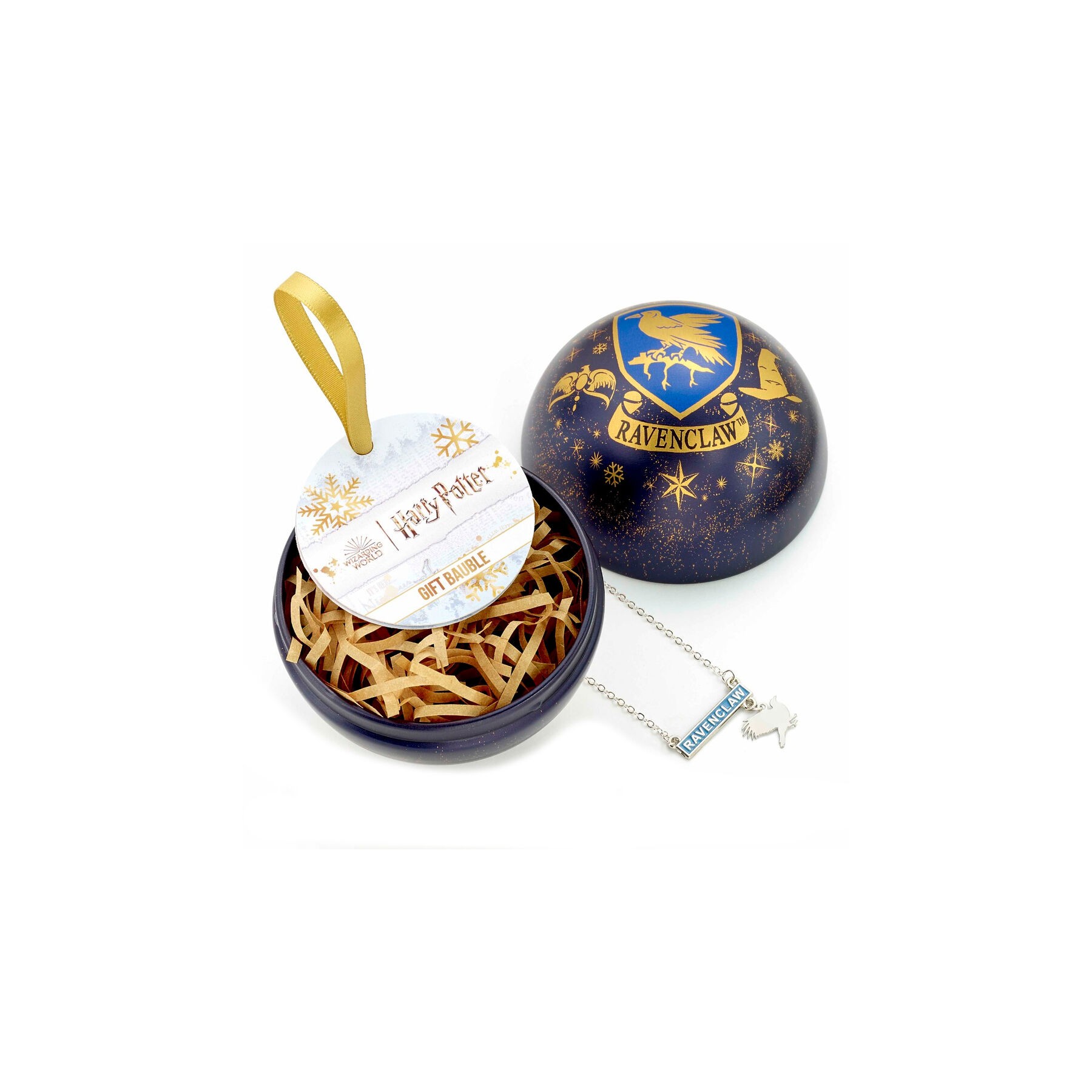 Colgante Ravenclaw + Bola de Navidad Harry Potter