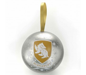 Colgante Hufflepuff + Bola de Navidad Harry Potter