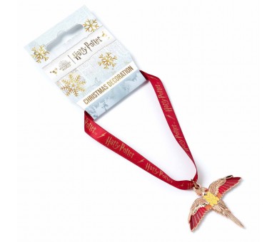Adorno de Navidad Fawkes Harry Potter