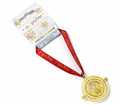 Adorno de Navidad Tornero del Tiempo Harry Potter