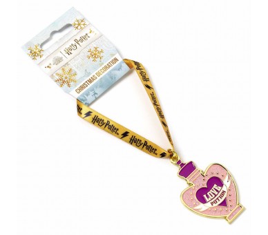 Adorno de Navidad Pocion de Amor Harry Potter