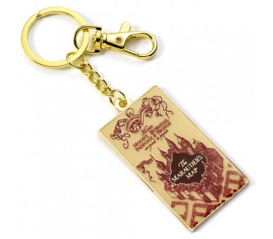 Llavero Mapa de los Merodeadores Harry Potter