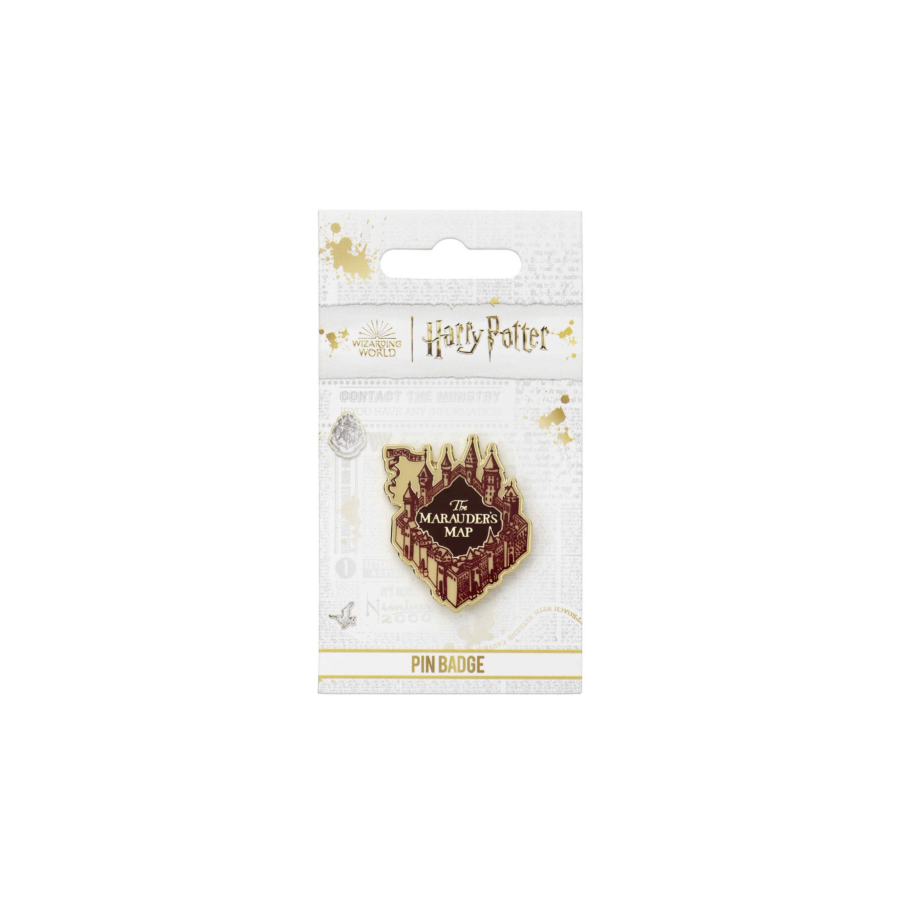Pin Badge Mapa de los Merodeadores Harry Potter