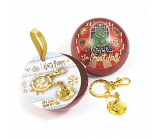 Llavero Sombrero Seleccionador + Bola de Navidad Harry Potter