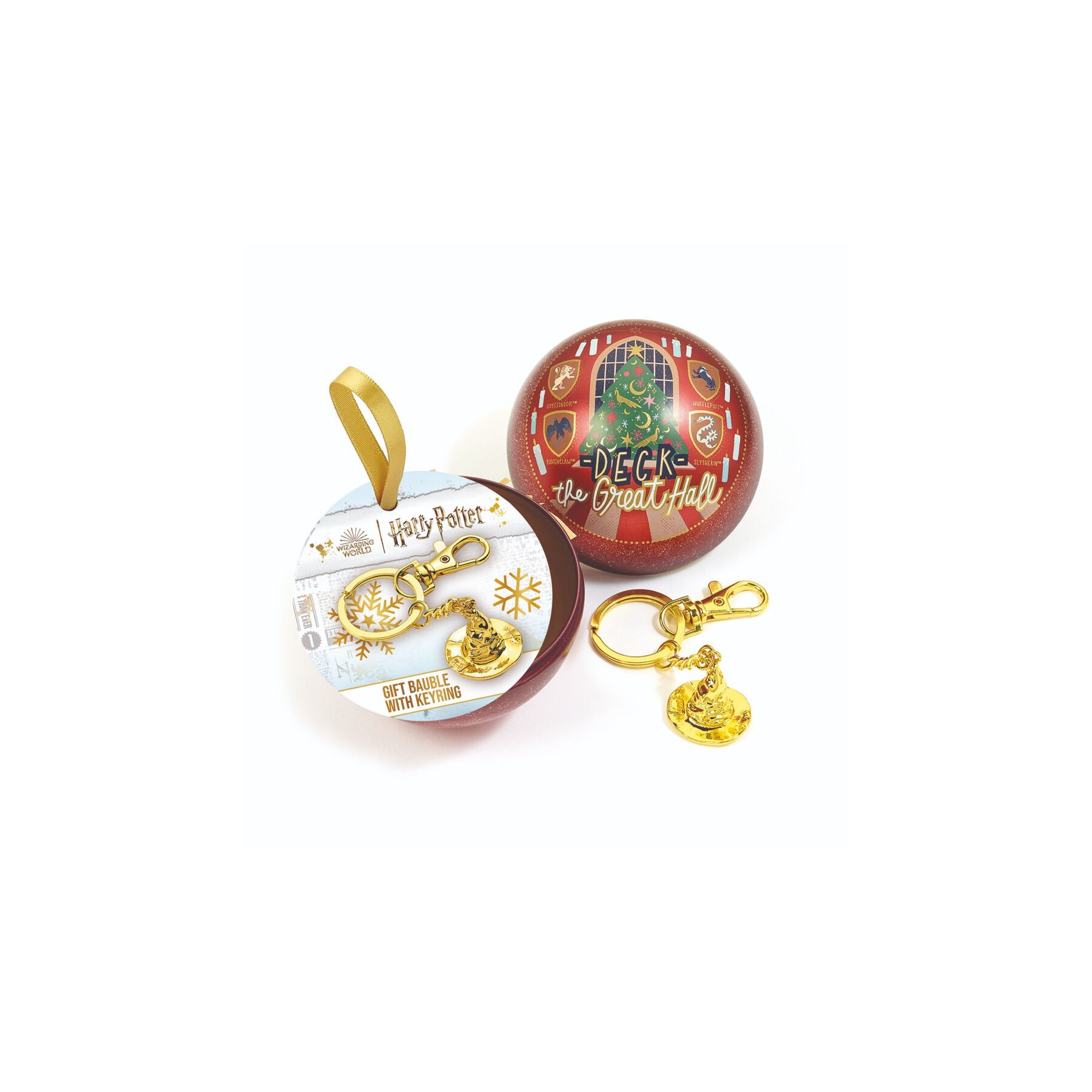 Llavero Sombrero Seleccionador + Bola de Navidad Harry Potter