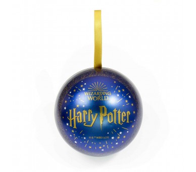 Colgante Castillo Hogwarts + Bola de Navidad Harry Potter