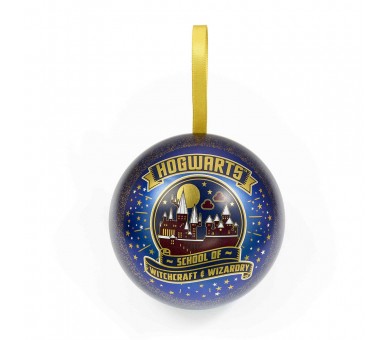 Colgante Castillo Hogwarts + Bola de Navidad Harry Potter