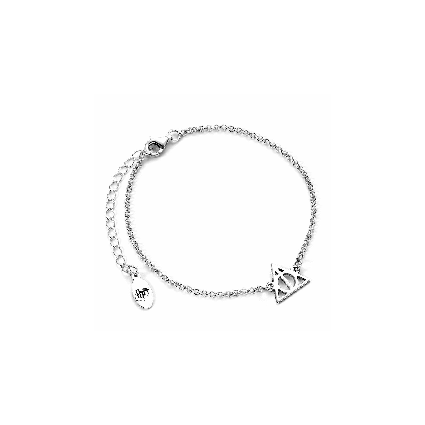 Pulsera Las Reliquias de la Muerte Harry Potter plata de ley