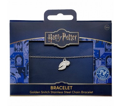 Pulsera Snitch Dorada Harry Potter
