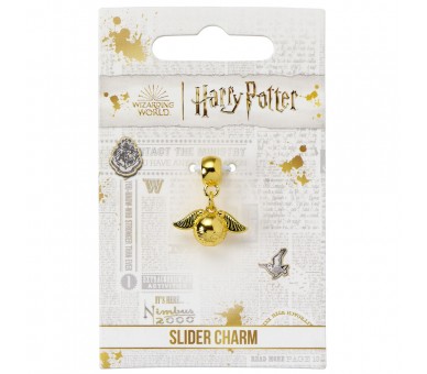 Colgante charm Snitch Dorada Harry Potter