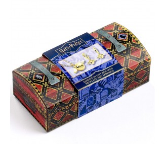 Set Colgante + pendientes Snitch Dorada Harry Potter