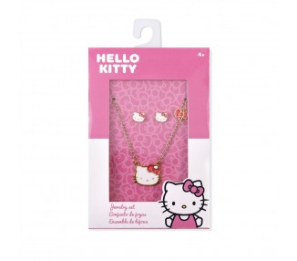 Set Colgante + pendientes Hello Kitty