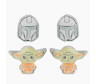 Set 2 Pares de pendientes Grogu The Mandalorian Star Wars