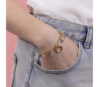 Pulsera charm Princesas Disney