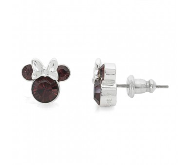 Pendientes Enero Minnie Disney plata