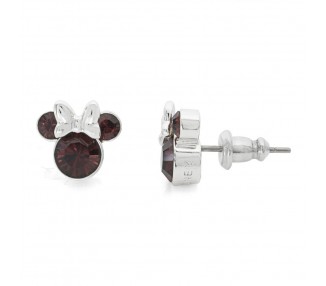 Pendientes Enero Minnie Disney plata