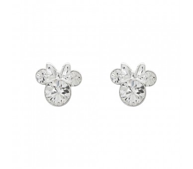 Pendientes Abril Minnie Disney plata