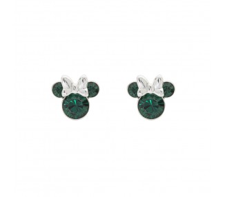Pendientes Mayo Minnie Disney plata