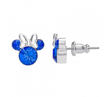 Pendientes Septiembre Minnie Disney plata
