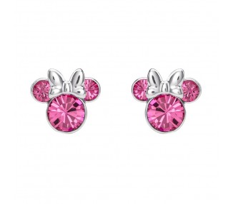 Pendientes Octubre Minnie Disney plata