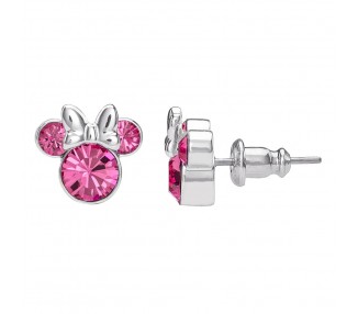 Pendientes Octubre Minnie Disney plata