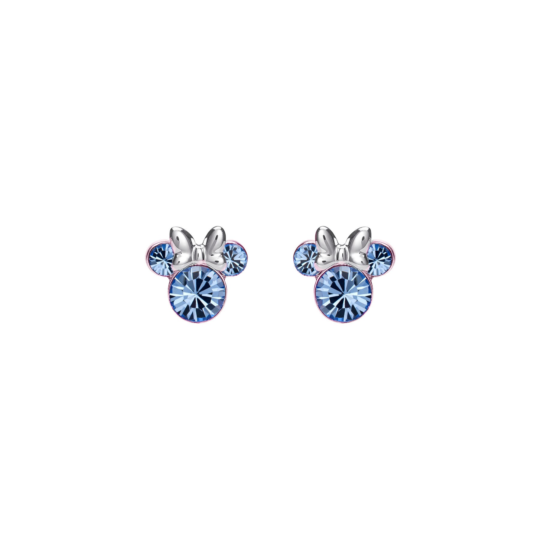 Pendientes Diciembre Minnie Disney plata