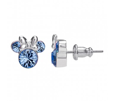 Pendientes Diciembre Minnie Disney plata