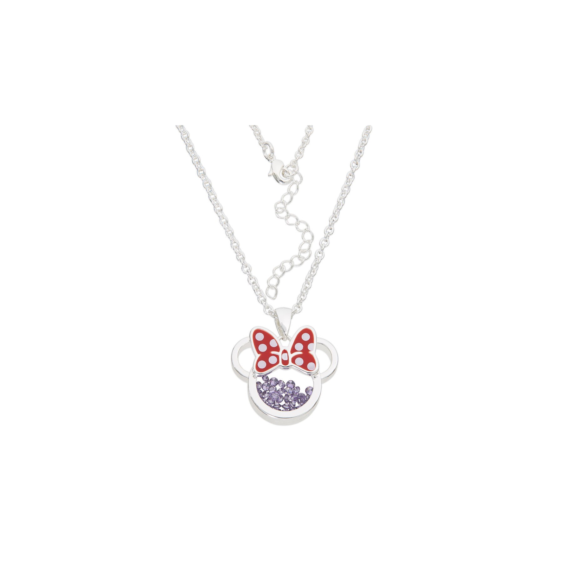 Colgante Febrero Minnie Disney plata