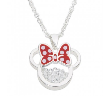 Colgante Abril Minnie Disney plata