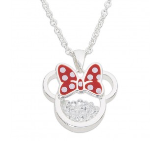 Colgante Abril Minnie Disney plata