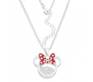 Colgante Abril Minnie Disney plata