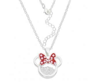 Colgante Abril Minnie Disney plata