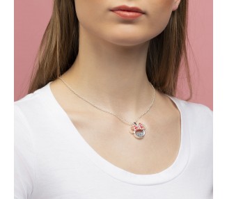 Colgante Abril Minnie Disney plata