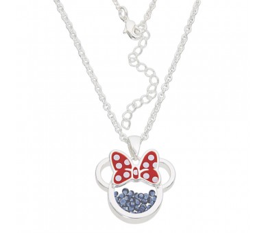 Colgante Septiembre Minnie Disney plata