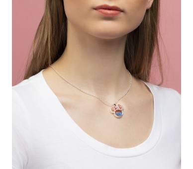 Colgante Septiembre Minnie Disney plata