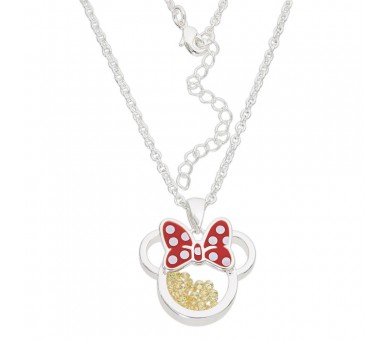 Colgante Noviembre Minnie Disney plata
