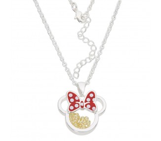 Colgante Noviembre Minnie Disney plata