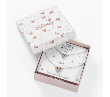 Set 2 Colgantes mama + hija Minnie Disney