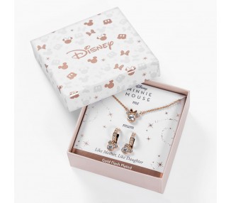 Set Colgante + pendientes Minnie Disney