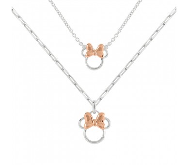 Set 2 Colgantes mama + hija Minnie Disney
