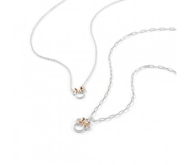 Set 2 Colgantes mama + hija Minnie Disney
