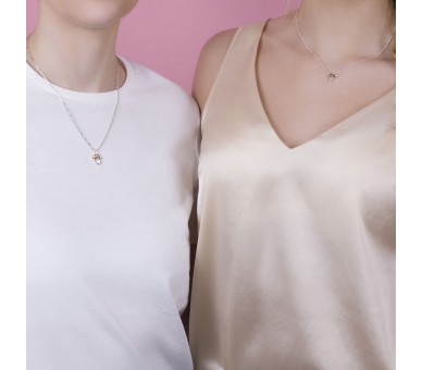 Set 2 Colgantes mama + hija Minnie Disney