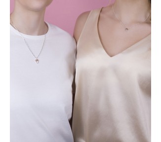 Set 2 Colgantes mama + hija Minnie Disney